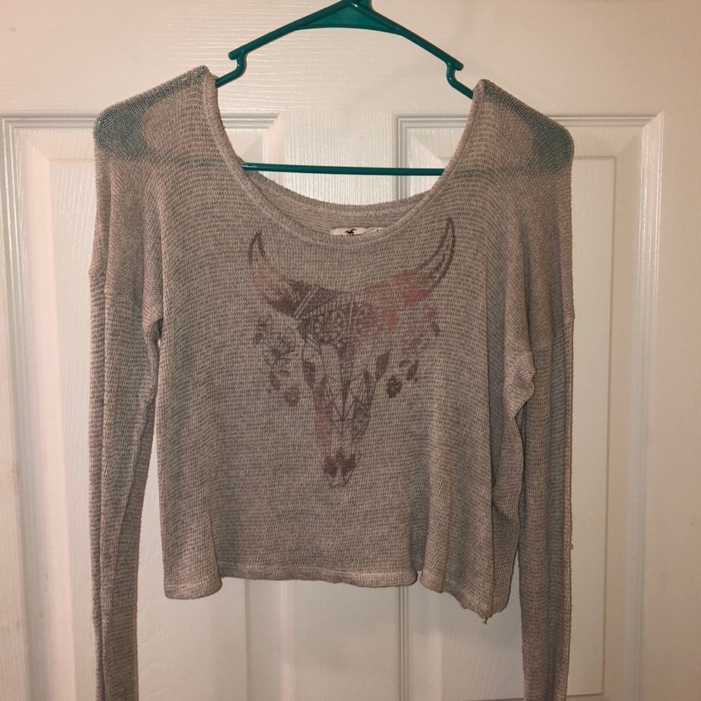 crop long sleeve